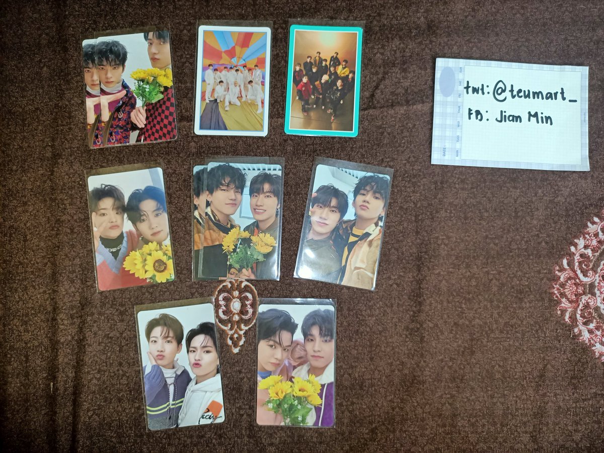 teumart_'s tweet photo. wts lfb | ph only 
help RT 

• yoshi + junghwan kit pc w/ doyoung airkit - 1.3k (from kpopmerch) 
• tss selfie - 180 ea
• tss concept - 50 ea
• tss unit - 130 ea
• ygs and ktown pob - 280 ea
• weverse holo pob - 350 ea
• weverse concept - 100 ea
• applewood pob - 130 ea https://t.co/JqzsFCXcBP