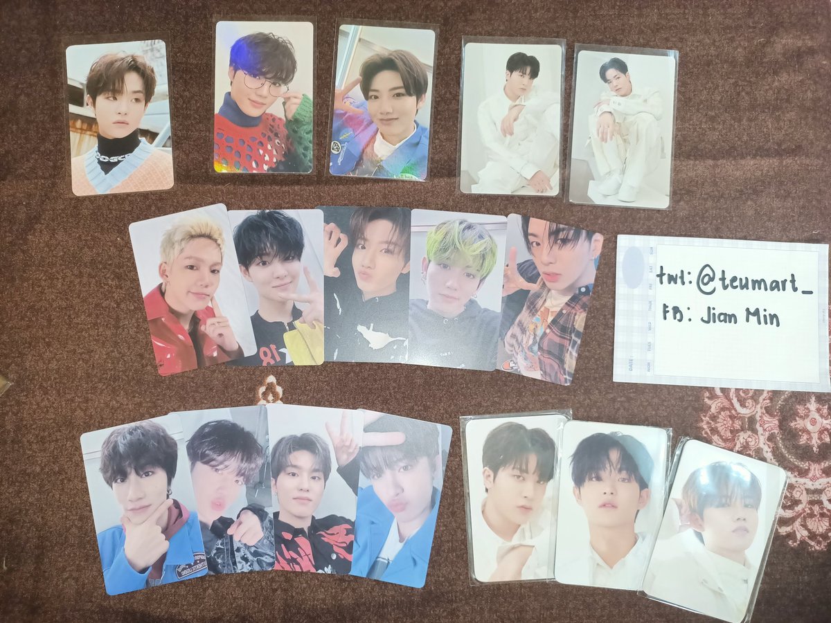 teumart_'s tweet photo. wts lfb | ph only 
help RT 

• yoshi + junghwan kit pc w/ doyoung airkit - 1.3k (from kpopmerch) 
• tss selfie - 180 ea
• tss concept - 50 ea
• tss unit - 130 ea
• ygs and ktown pob - 280 ea
• weverse holo pob - 350 ea
• weverse concept - 100 ea
• applewood pob - 130 ea https://t.co/JqzsFCXcBP