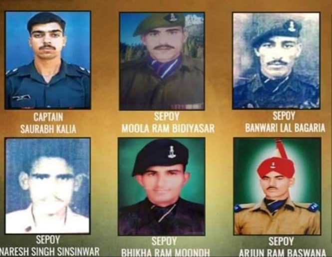 JATs_Land's tweet image. 4 #जाट_रेजीमेंट Kargil War First Martyrs 
On 15 May 1999 Lt Saurabh Kalia &amp;amp; five other soldiers of the 4 #JatRegiment had gone for a routine patrol of the Bajrang Post.They were encircled by a platoon of Pakistani rangers and captured alive 

1/3