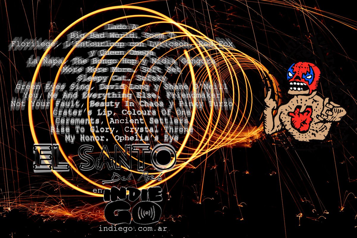 Las Nuevas Aventuras de El Santo del Rock E01 T02 060422
<a href="/McSoomT/">Mc Soom T</a> <a href="/Lentourloop_/">L'ENTOURLOOP</a> <a href="/SoftSetMusic/">Soft Set</a> <a href="/shack9/">Shane O'Neill</a> <a href="/friendmakerIRL/">friendmaker</a> <a href="/_BeautyInChaos/">BEAUTY IN CHAOS</a> <a href="/coloursofone/">Colours Of One</a> <a href="/ancientsettlers/">Ancient Settlers</a> 

Checa el Replay en:
mixcloud.com/elsantodelrock…