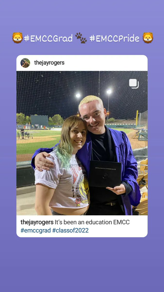 EMCC_Official's tweet photo. πΎ They came, they studied, and now they can say, "I am an #EMCCGrad!!!
The #Classof2022 ignited a spark and now they're on fire π₯...
*Don't forget to tag us in your graduation photos. * https://t.co/duF5gOnf3W