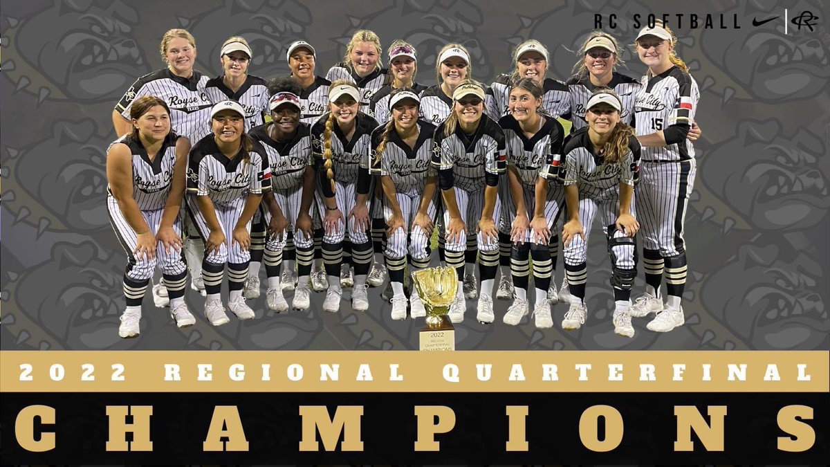 Your Royse City Lady Bulldogs are your Regional Quarterfinal CHAMPS!!!!