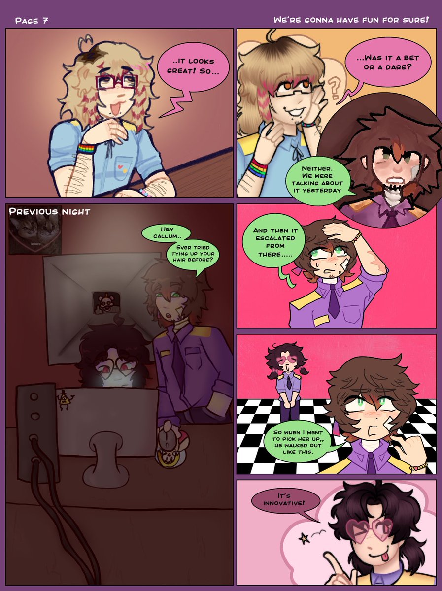 MidnightMazes's tweet photo. Top secret info! #FNAF https://t.co/7smomigZg3