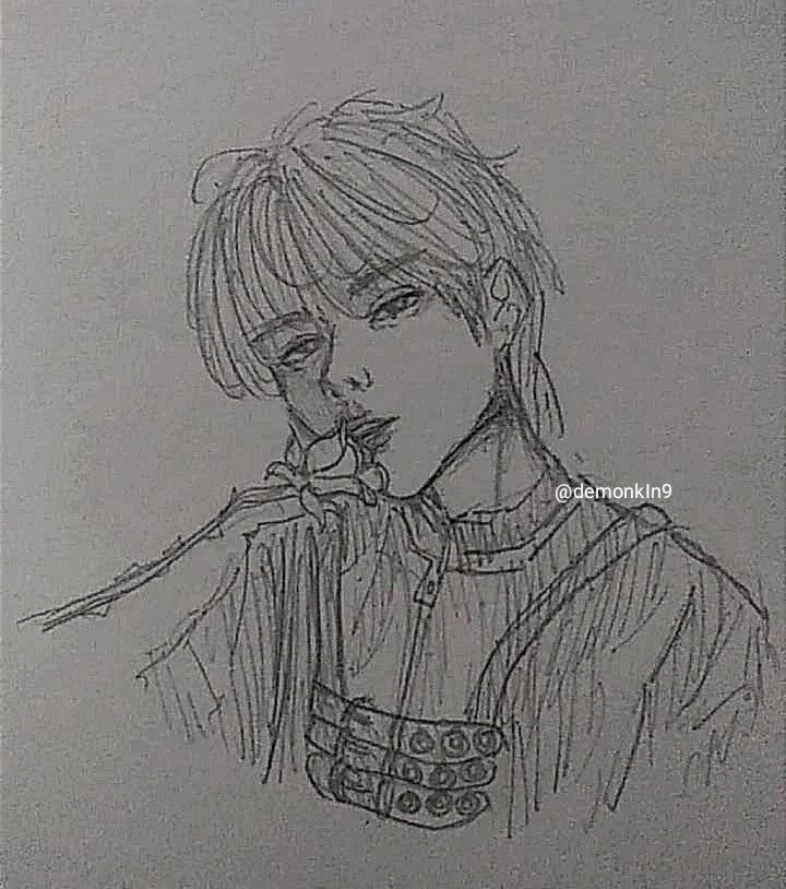 demonk1n9's tweet photo. Iya tau kok ga mirip, aku sudah berusaha semaksimal mungkin 🥲🫶🏻✨🌻🖤
@TXT_members @TXT_bighit
#MOACreativeDay #Beomgyu #TXTfanart https://t.co/GM6L2UZphX