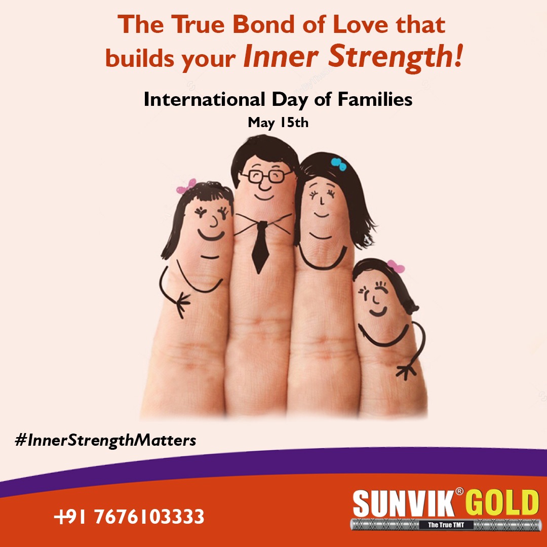 Sunvik_Steels's tweet photo. Family is all about togetherness...may the strong bond of love keep our family together forever.
#family #familylove #togetherness #familyday #familytime #happyfamily #sunvik #sunviksteels #sunviktmt #tmtbar #innerstrengthmatters https://t.co/MoWt9PUXRw