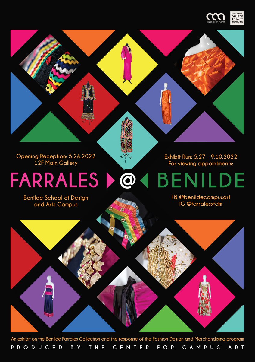 csbcampusart's tweet photo. The Center for Campus Art of the De La Salle-College of Saint Benilde cordially invites you to “FARRALES@BENILDE,” an exhibit of the Benilde Farrales Collection at the 12F Gallery of the School of Design and Arts. https://t.co/VQQXg5FHZ9