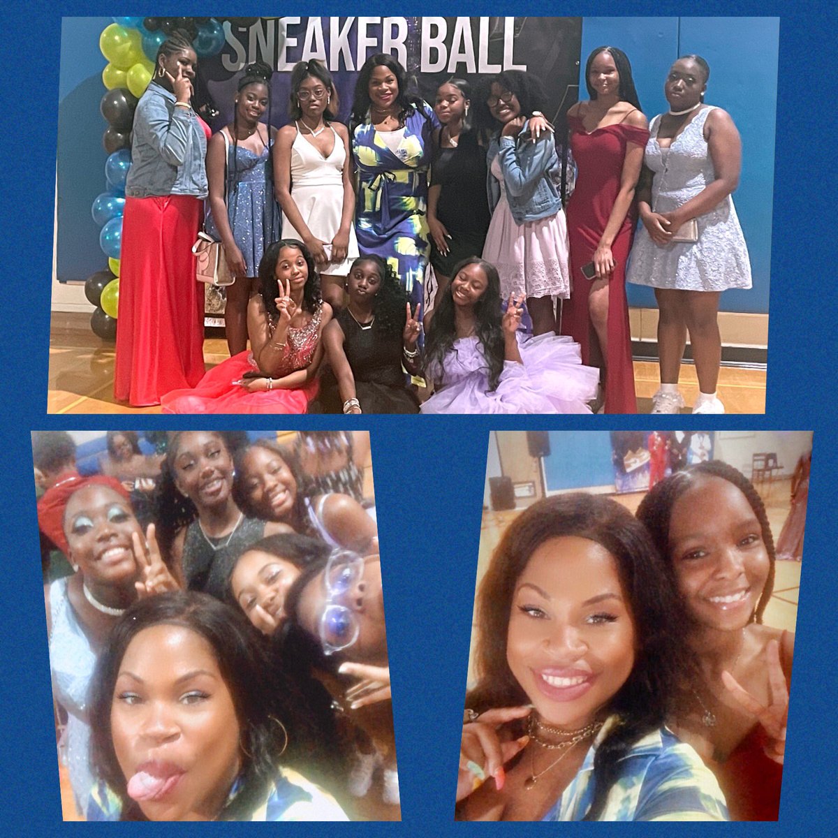BCMSCheer_Dance's tweet photo. Our 8th grade scholars at their @BearCreekMS Sneaker Ball! @BearPtsa #HoneyBearCheer #BlueDiamondDance #AllBearCreek ๐๐โจ https://t.co/ciqljRPV0F