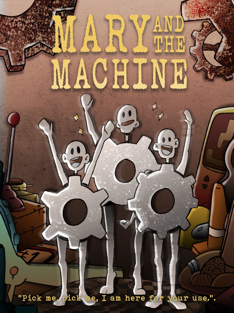 csbcampusart's tweet photo. TDD2 / “MARY AND THE MACHINE”, a voiced and illustrated storybook by Mito Tubilleja.

“How does burnout stem from these injustices? Are we already experiencing burnout? Or are we contributing to increasing burnout among our colleagues?” - Mito Tubilleja https://t.co/IUcVZlKwdB