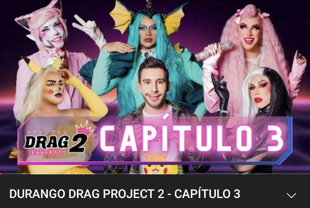 radiobichotas's tweet photo. Bichotas, ya se encuentra en YouTube el capítulo 2 y 3 de #DurangoDragProject y están D+ 🤩
Apoyemos este maravilloso proyecto 😊
Recuerden que está de jurado nuestra siempre amada @lamuycuerpo 💗
👉 https://t.co/NcpSCgSbOG https://t.co/BRBimprN07