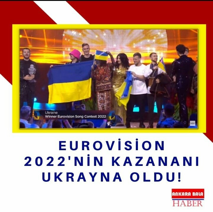 İtaya'nın 31 yıl sonra ev sahipliği yaptığı Eurovision 2022'de bu yıl kazanan ülke Ukrayna oldu. Savaştan dolayı zor günler geçiren ülkeyi, Kaluş Orkestrası - Stefania şarkısıyla temsil etti. Yarışmaya 41 ülke katıldı. #Eurovision #Ukraine