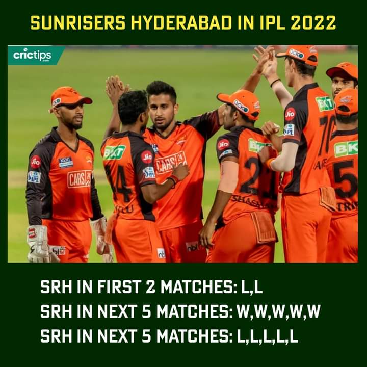 fc_sunrisers's tweet photo. I think next two games won the srh 😂 #SRH #OrangeBytes #ReadyToRise @SunRisers #OrangeArmy https://t.co/8LujvFM6fT