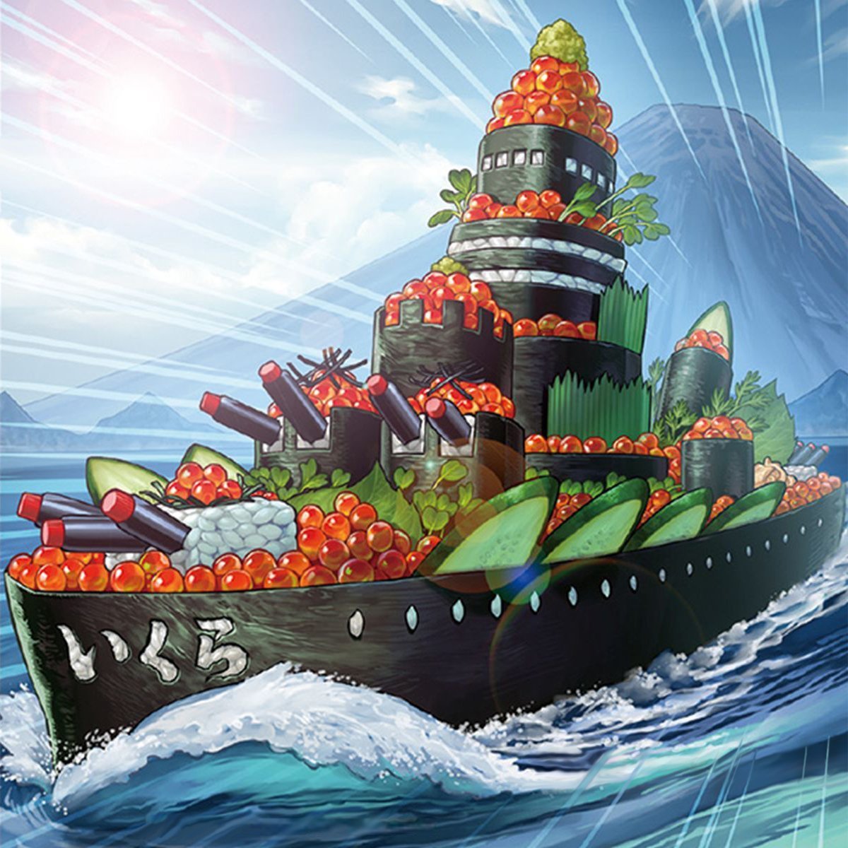 Transfan2's tweet photo. @JinxieTCG @JinxieTCG Puggle IDW Galvy: I Have A Feeling That Seeing A Boat Covered In Sushi From #Yugioh Would Make #MrsPuff/Mrs.Puff (From #Spongebob/#SpongeBobSquarePants) Would Have A Face Like Pic #1 Shows! #YugiohTCG #GalvyYGO #GalvyYGOSPSB #パフ先生 #Gunkan/#Suship/#軍貫/#ぐんかん < https://t.co/kBV1Y0nM2g