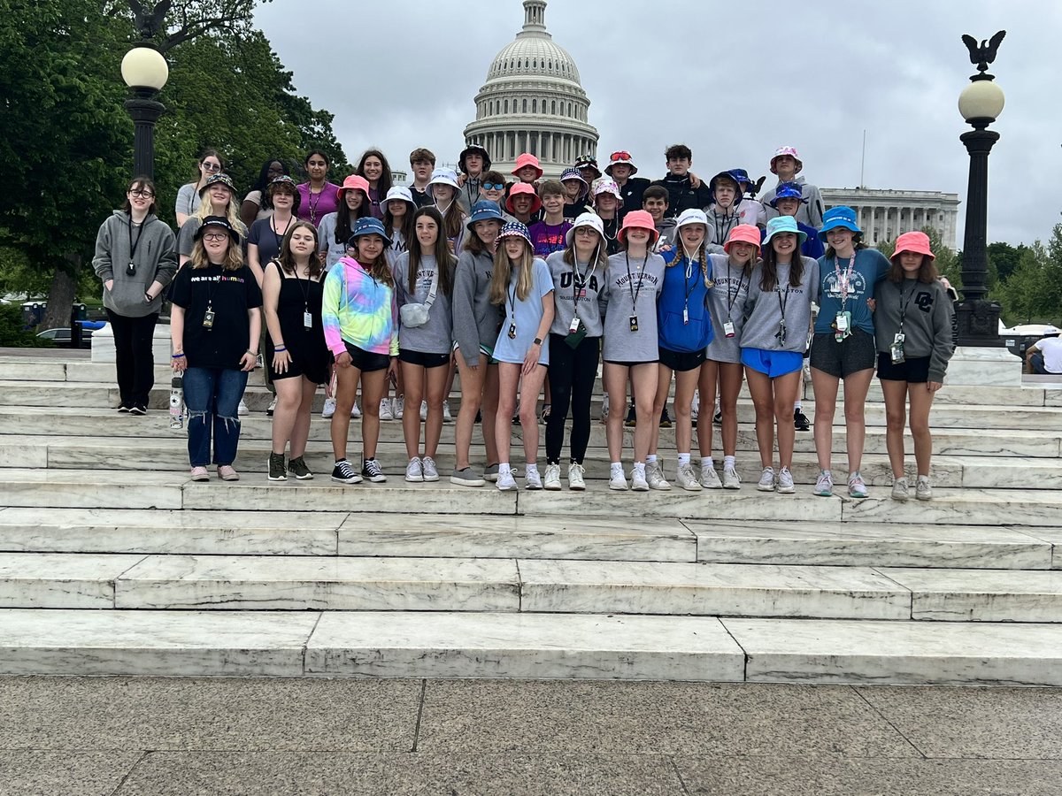 Finished our last day of touring with the Capitol Building and museums. #22DCReturNWMS