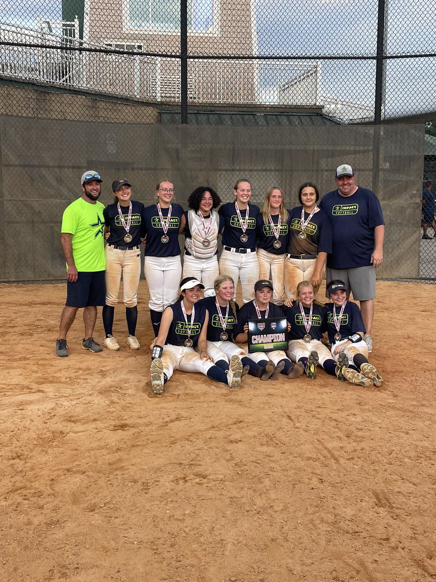 16_showcase's tweet photo. I mean what can I really say. First tourney as a team. 2 seed in Gold bracket. Fought all day and took a strong tourney down!! 4-0 on day giving up 6 runs. #Impact #Repackaged #Revamp and #ReadyToGo https://t.co/aLKSh2Rl9H
