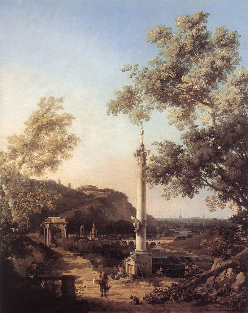 VeniceArtGuide's tweet photo. Capriccio: River Landscape with a Column, 1754 #canaletto #rococo https://t.co/TNc0SEjSF0 https://t.co/WQpo8omtnU