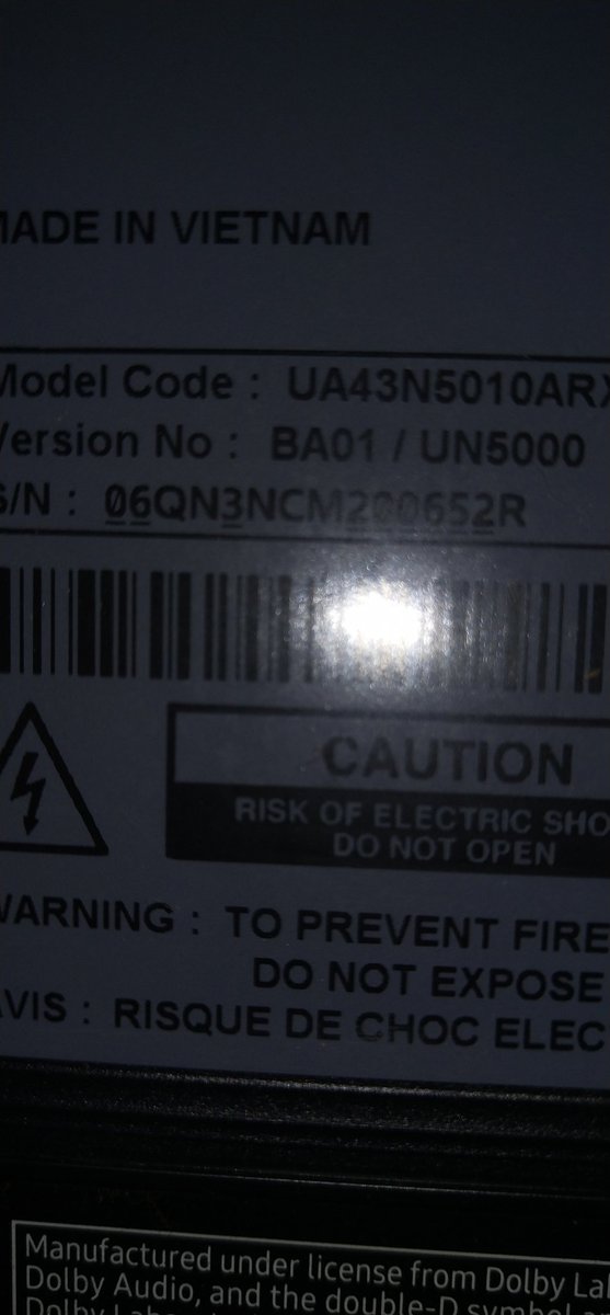 EdwardianSam's tweet photo. #fraudSamSung 
✨Buy SamSung LED Of 50K with 2 Yr Warranty and Used it mininum. After 2 Yr ur LED Pannel Dead.Then SamSung person Advice to buy 26K Pannel. WOW in Just 2 Yr. LED Cost up75K.😂😂 SamSung Technology makes Ur life Costly.
@Samsung
@SamsungIndia 
@CEOofSamsung https://t.co/rGvmeag8CY