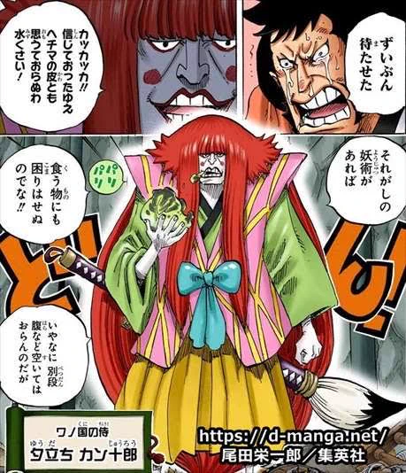 ドレスローザ編のカン十郎…今みると色々違和感あるし「コイツ…!」ってなっておもろいな 