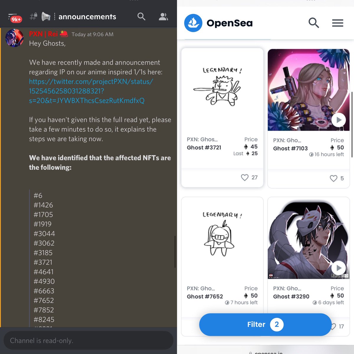 No excuse, quick response and execution = success factors to moon

Good job <a href="/projectPXN/">Phantom Network</a> <a href="/reicannon/">#0 Rei</a>