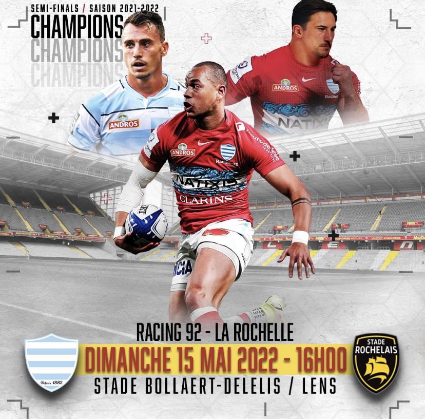 EricDagrant's tweet photo. En route pour la finale. 16h depuis Bollaert. https://t.co/SBd2z1tdMR