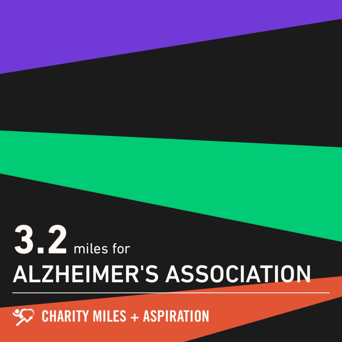 MikeTheNotary's tweet photo. 3.2 @CharityMiles for @alzassociation. #M2B #healthy2022 #run #charity #RunFierce #M2B2022 https://t.co/hjHZjOa3r4
