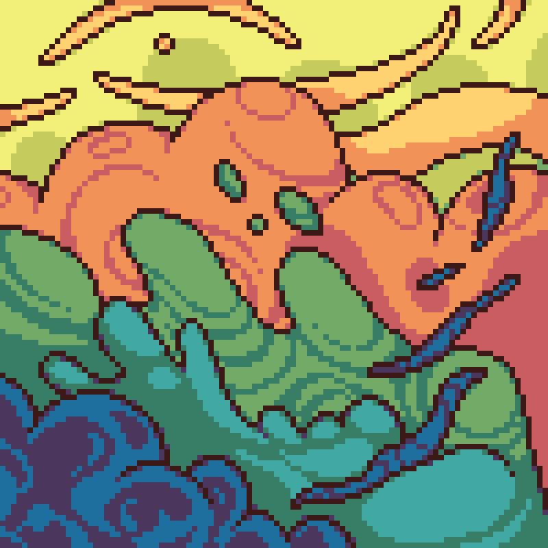 #AbstractDesign for @Pixel_Dailies 

#pixelart #pixel_dailies