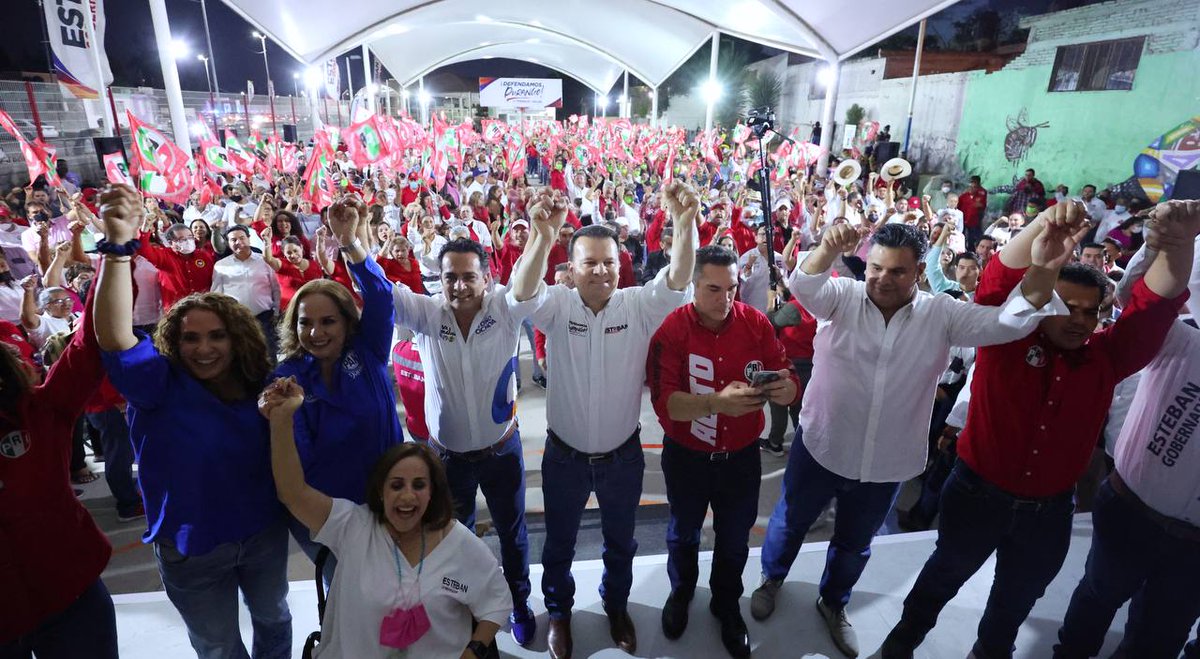 EVillegasV's tweet photo. ¡La fuerza de la militancia priista se hace presente! Junto a ustedes, ¡vamos a ganar! #DefendamosDurango #ConTrabajoYValor #VaXDurango https://t.co/JE8mjFGME2