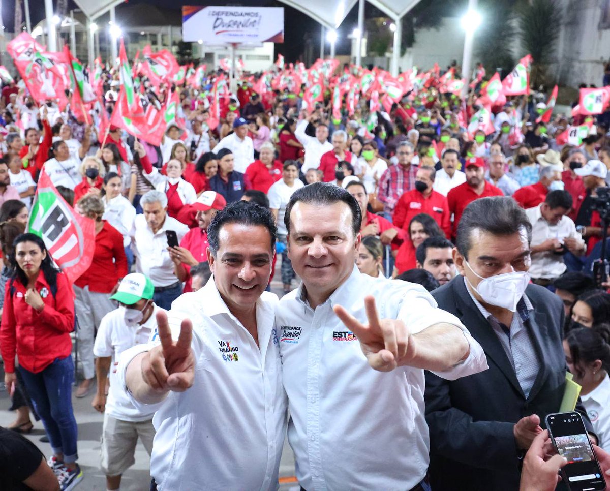 EVillegasV's tweet photo. ¡La fuerza de la militancia priista se hace presente! Junto a ustedes, ¡vamos a ganar! #DefendamosDurango #ConTrabajoYValor #VaXDurango https://t.co/JE8mjFGME2