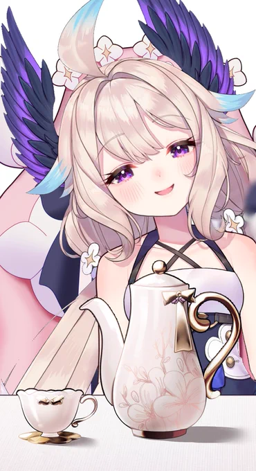 Some extras for our local magical birb ❤

HD: https://t.co/o38WECQT5I

#Palouette  #Ennassets 