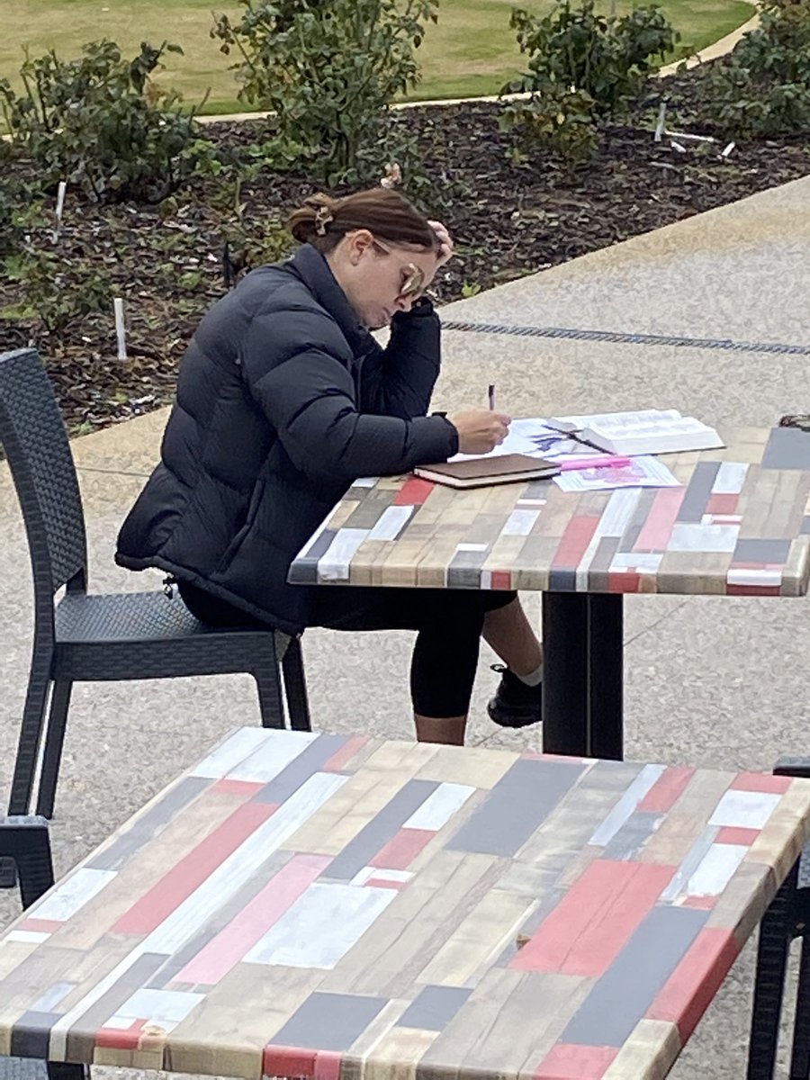 OfCatholic's tweet photo. Today’s sessions included praying the Breviary or Morning Prayers of the Church and participants writing their own psalm for our final liturgy of the retreat. What a gift! https://t.co/dBPDrwJG4d