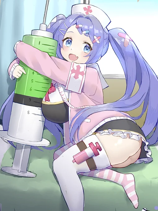 ハナエちゃん💉
#ブルアカ #BlueArchive #블루아카이브 