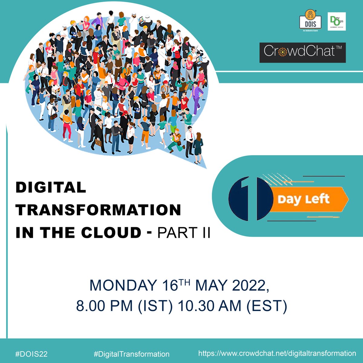 DevOpsIS's tweet photo. Participate and be an audience in the discussion on how DevOps plays a role in human-centric adoption of technology Enrol-https://t.co/C45NlA4pTE
#digitaltransformation #cloud #ai #ml #devops #devsecops #sitereliabilityengineering #dataops #mlops #crowdchat #dois22 #dois https://t.co/znErNzfNVx