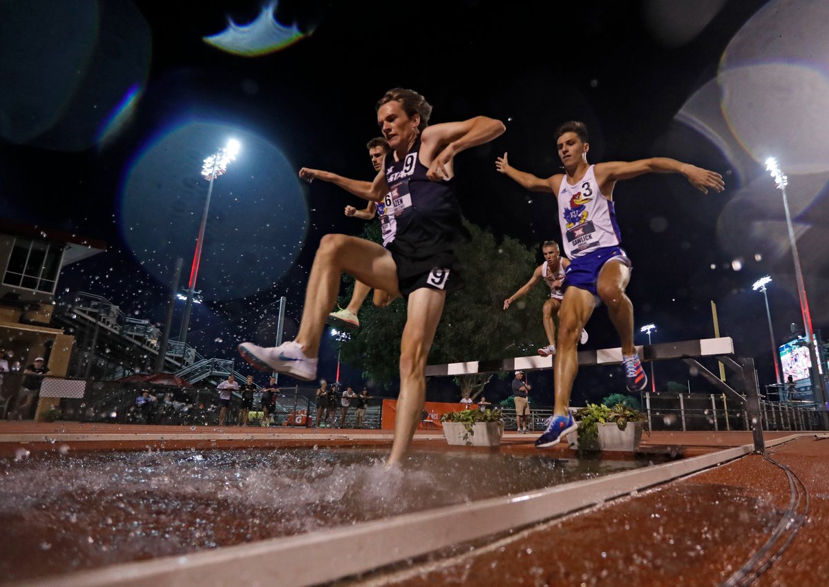 Day 2 of the Big 12 Outdoor Track and Field Championship. 📷 for <a href="/Big12Conference/">Big 12 Conference</a>.