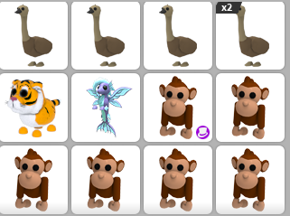 #adoptme #adoptmegivaway #adoptmegw #adoptmegws #adoptmeoffer #adoptmeoffers #adoptmepets #Adoptmetrade #adoptmetraders #Adoptmetrades #adoptmetrading #adoptmetradings #AMTrading

trading my inv of am pets !
mainly lf : 
robux
rhd 
high demand rh items
rh halos (MAYBE??)