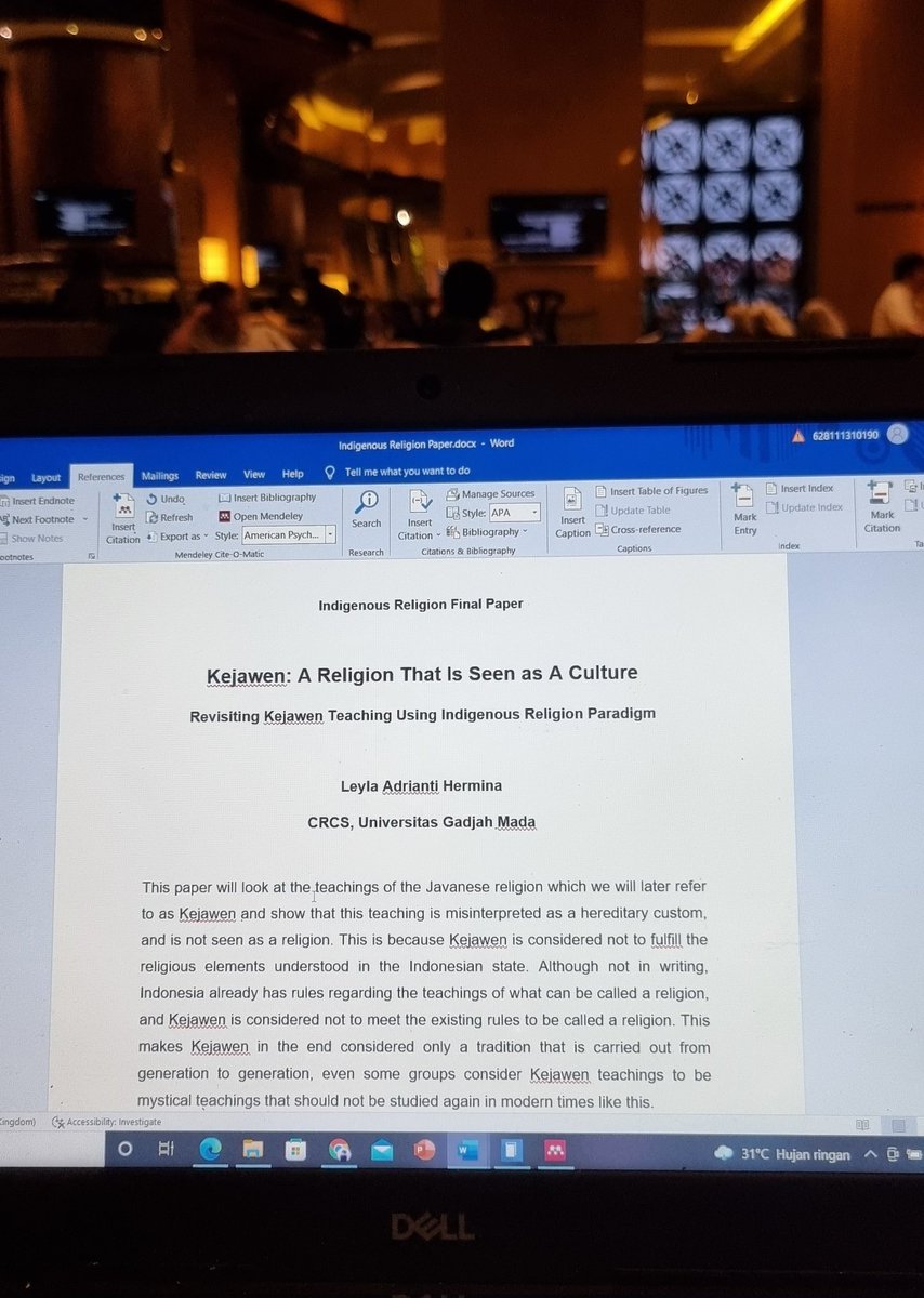 Kemaren gue bikin final paper tentang agama Kejawen. Biar ga eman2 cuma jadi paper, gue share intinya di sini yah. Disclaimer dulu, bacanya pake pikiran kebuka dan hati yang adem ya, ini gue nulisnya ga asal2an, pake puluhan buku dan wawancana 🙏