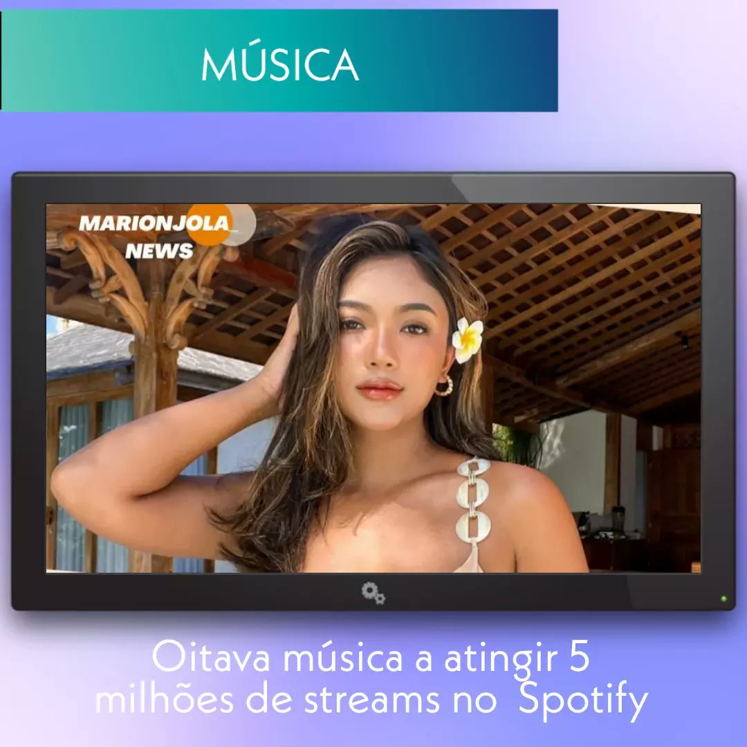 PortalAsianbr's tweet photo. Oitava música de Lala a atingir 5 milhões de streams no #Spotify

 Transmissão do MV de Rayu chega a 30 milhões de visualizações

 Siga para obter mais notícias sobre Marion Jola🤗

 #MarionJola #MarionJolaSpotify #lavers #marionjolastreamss #lfl #fff #likeforlike https://t.co/zAoDi6XHUy