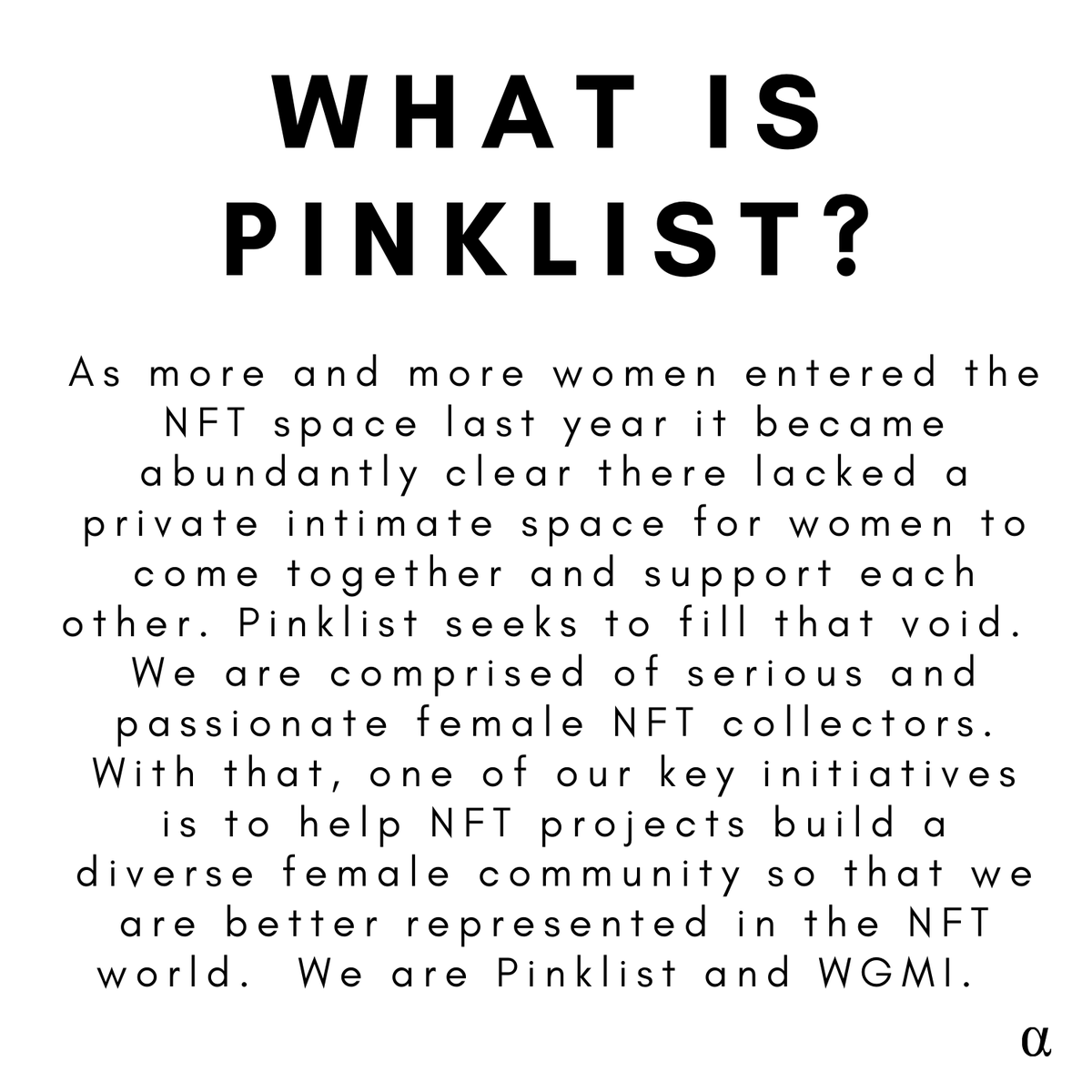 shanicucic96's tweet photo. I am super proud to welcome the founder of @pinklist_nft to our jirafam.
Welcome @queen_nft_ ❤️ https://t.co/n9xoMXiytU