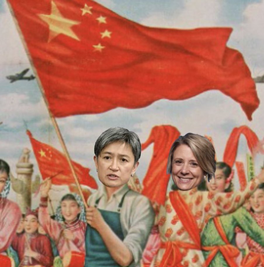 KayLiRyn1's tweet image. #LibLaunch Better dead than Red, I always say. #auspol