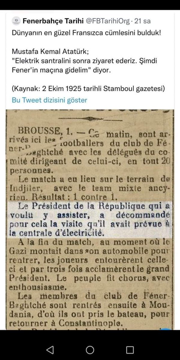 #ŞimdiFenerinMaçınaGidelim
Günaydın, büyük Fenerbahçe'mizin, Fenerbahçesini öncelik sayan BÜYÜK TARAFTARLARI...
💛💙
<a href="/FBTarihiOrg/">Fenerbahçe Tarihi</a>
