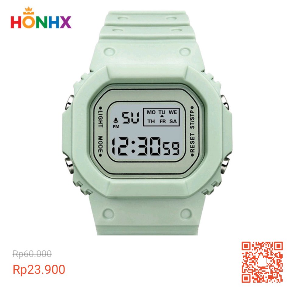 jam tangan keren on Twitter "Jam Tangan Remaja Digital Rubber WKSBY dengan harga Rp23.900