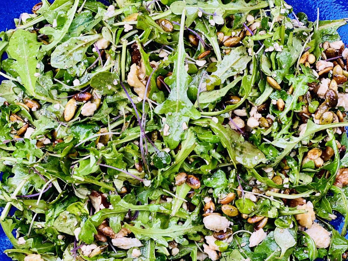 IBSGameChanger's tweet photo. #lowfodmap Target 30: Greens, Seeds, and Nuts Salad https://t.co/q7gRzQrLdF

#ibsgamechanger #lowfodmapdiet #fodmap #lowfodmap #fodmapfriendly #lowfodmapfriendly #glutenfree #glutenfreerecipes #glutenfreelife #salad #vegetarian https://t.co/NUwoMTXxy7