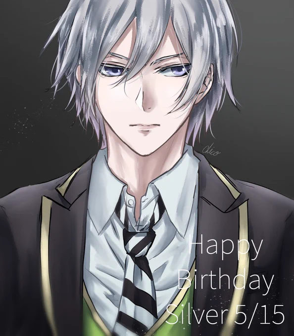 ⚔️くんお誕生日おめでとう🥰✨✨
再掲ですがお祝いさせてください🎉
 #シルバー誕生祭2022
#twstファンアート 