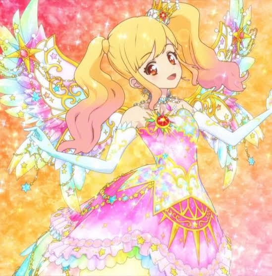虹野ゆめ😆💘ちゃん(太陽☀のドレス👗✨)と白鳥ひめ🦢ちゃん(月🌕🌙の