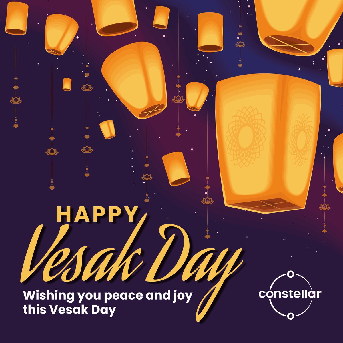 constellarco's tweet photo. Wishing all our Buddhist friends, happiness, peace and good health this #VesakDay.

#HappyVesakDay #HappyWesakDay #Constellar https://t.co/NddHikm1LO