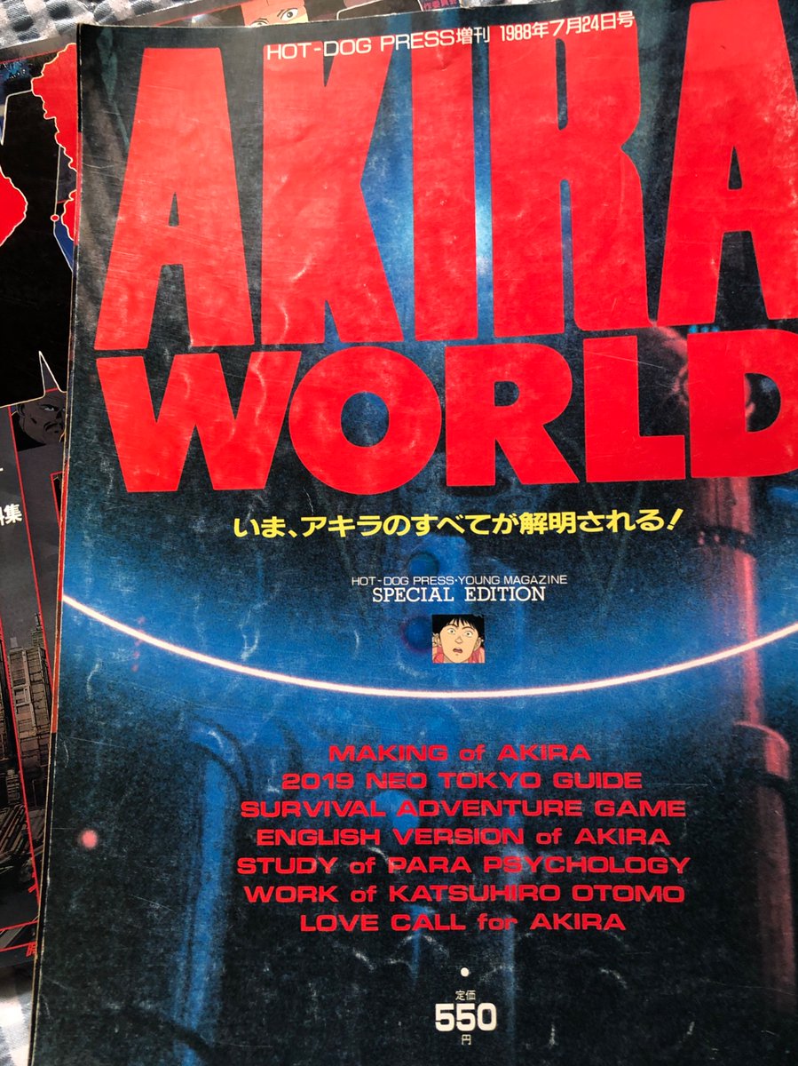 AKIRA WORLD 特別版 ホットドッグプレス増刊 AKIRA WORLD ホットドック