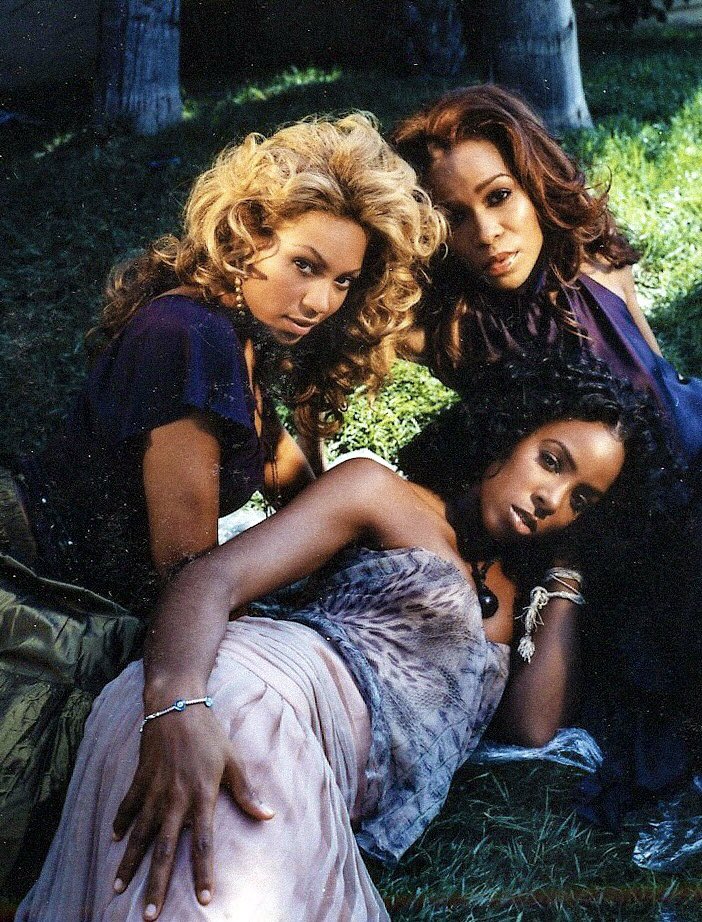 Destiny’s Child photographed by Tony Duran for Marie Claire UK (Dec 2004)