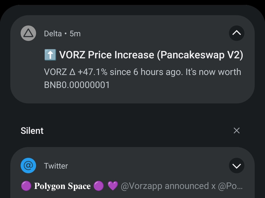 markofthebeastx's tweet photo. Hello #VorzArmy, you can now check the latest VORZ news & price ticker alert on @getdelta! #vorzalert #vorznews #vorz
Download #GetDelta & add $VORZ in your watchlist now!
https://t.co/IxETcdnL6V https://t.co/XZ7togDJIe