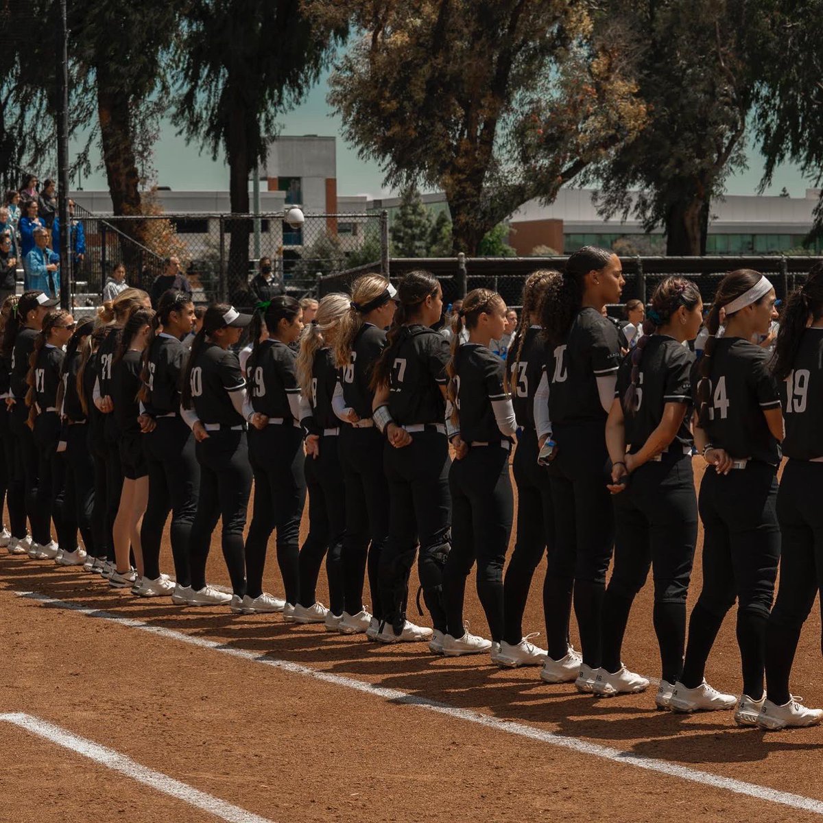 LBSUAthletics's tweet photo. An amazing season from our @LBSUSoftball team! 

They took the W on the final game of the series vs. Fullerton 👏

Thank you to our seniors and LB Nation 💛🖤🥎

#GoBeach https://t.co/UnGt7ddqA5