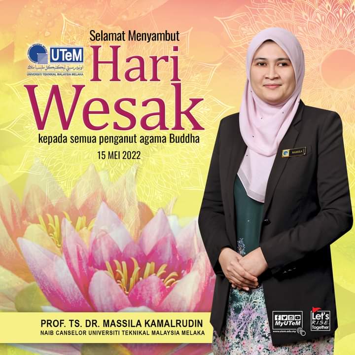 vcutem's tweet photo. Saya ingin mengucapkan selamat menyambut Hari Wesak bersama keluarga kepada semua penganut agama Buddha di Malaysia.

Semoga kita semua terus hidup bersama-sama dalam kedamaian dan harmoni. Selamat Hari Wesak, Malaysia.
Ini Keluarga Kita!
#vcutem2022 #profmass #teamutem #myutem https://t.co/GJt8HTOp01