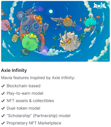 maviahunters's tweet photo. 🔥 Bridging two worlds together

@maviagame was inspired by two of the largest games in the mobile app and blockchain gaming industries, taking the best elements from each and combining them into an experience never seen before.

#MaviaHunters #NFT #Web3 #NFTGame #HeroesOfMavia https://t.co/JtpVkKHt5K