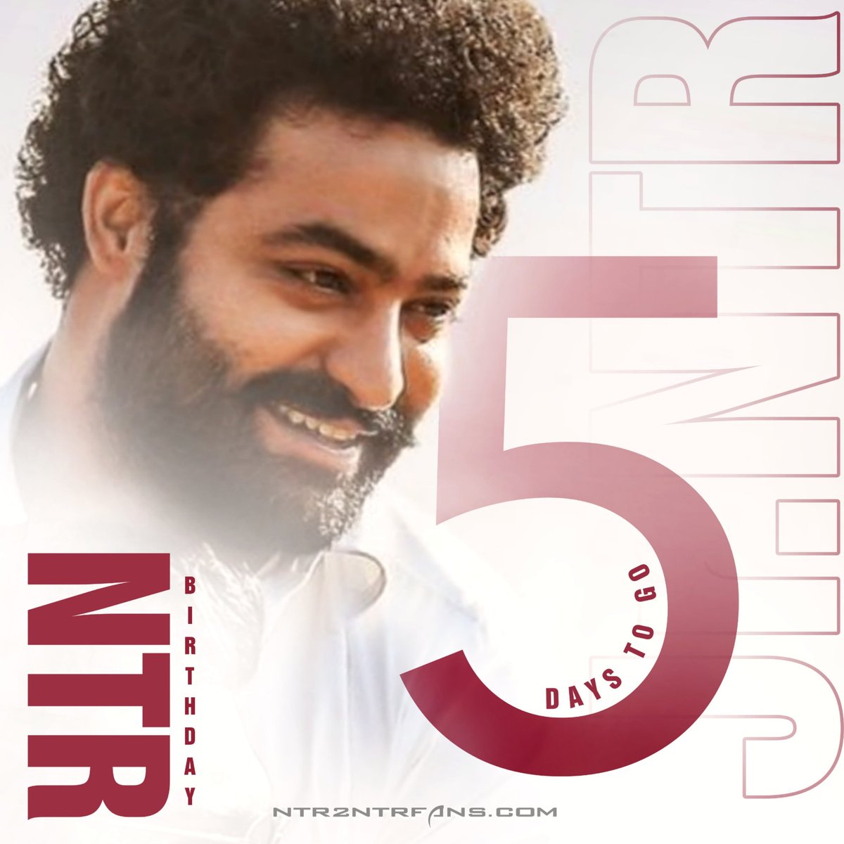 5 days to Go🔥

Man of Masses <a href="/tarak9999/">Jr NTR</a> Birthday!

#ManOfMassesNTR #MassStalwartNTRWeek 🐯